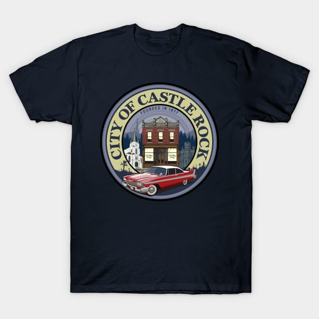 City of Castle Rock T-Shirt by MindsparkCreative